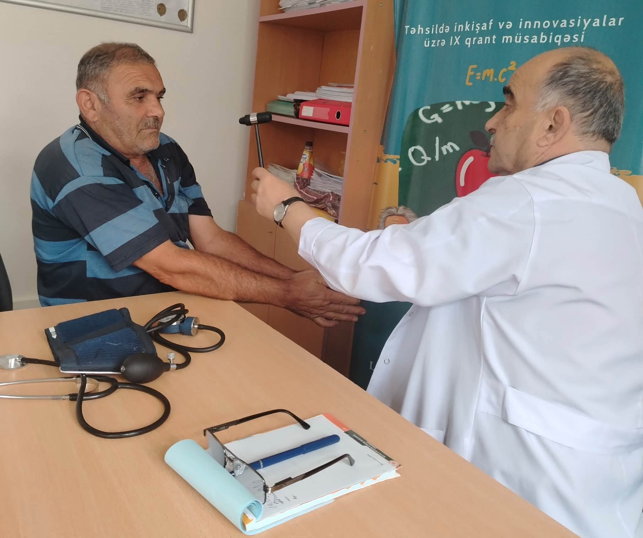 Ağdaşın Əmirarx kəndində tibbi aksiya: 31 nəfər kənd sakini müayinə olunub  