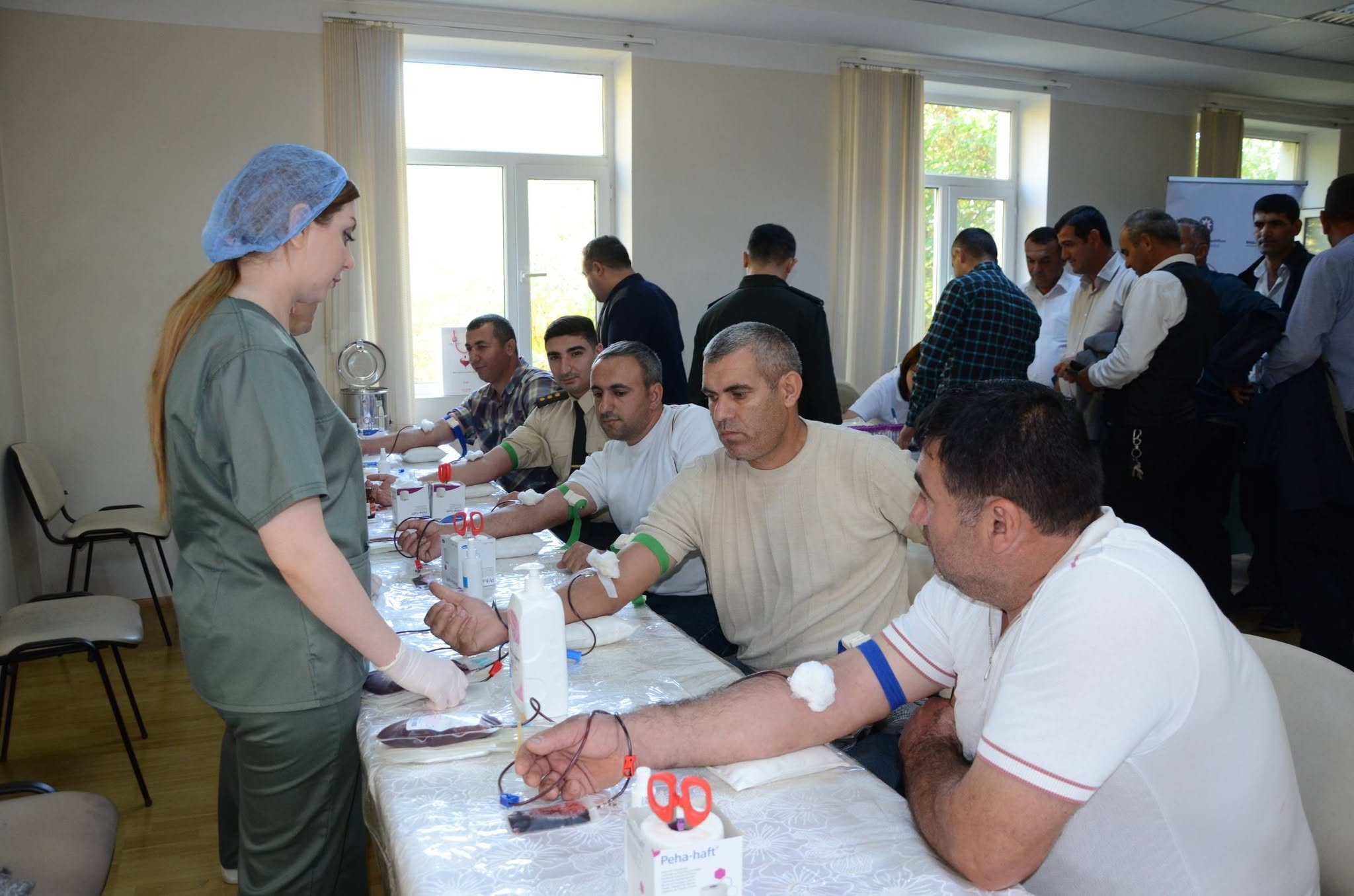  Kürdəmir Rayon Mərkəzi Xəstəxanasında qanvermə aksiyası keçirilib   