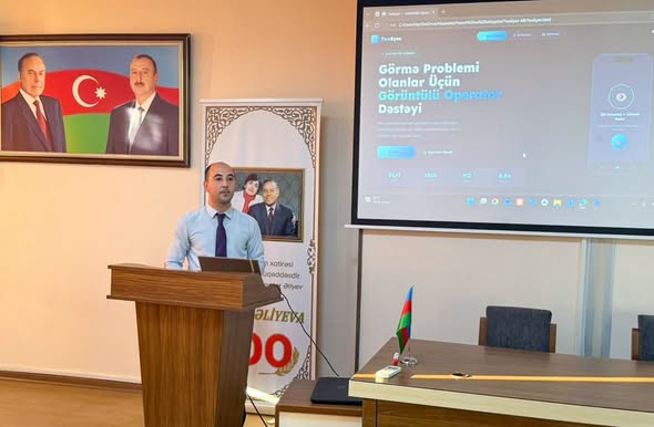  Görmə məhdudiyyətli şəxslər üçün “TwoEyes” layihəsi Tibb fakültəsinin tələbələrinə təqdim edilib        