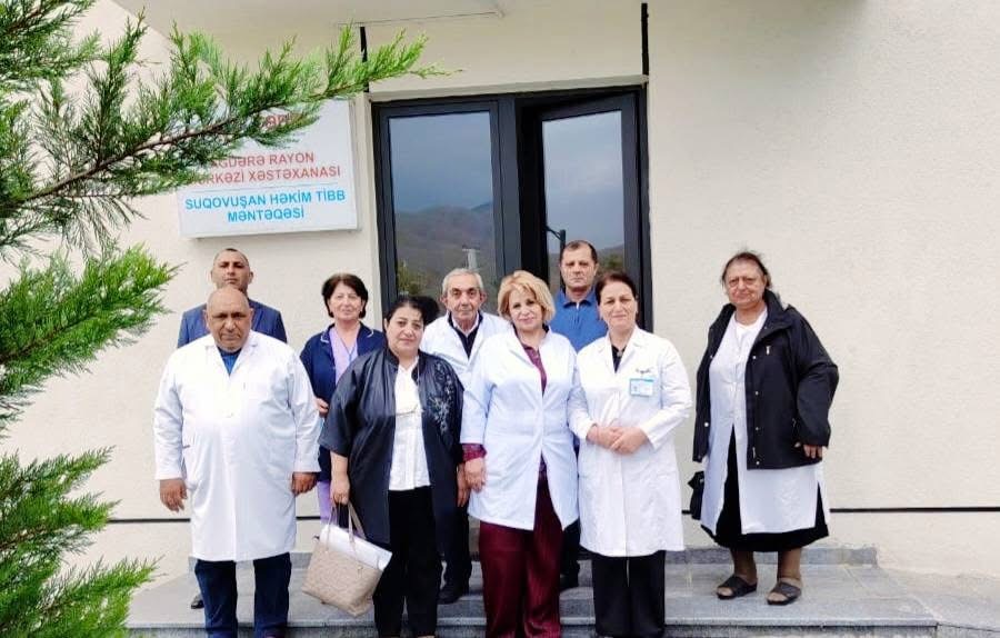Ağdərə rayonunun Suqovuşan qəsəbəsində səyyar tibbi aksiya keçirilib