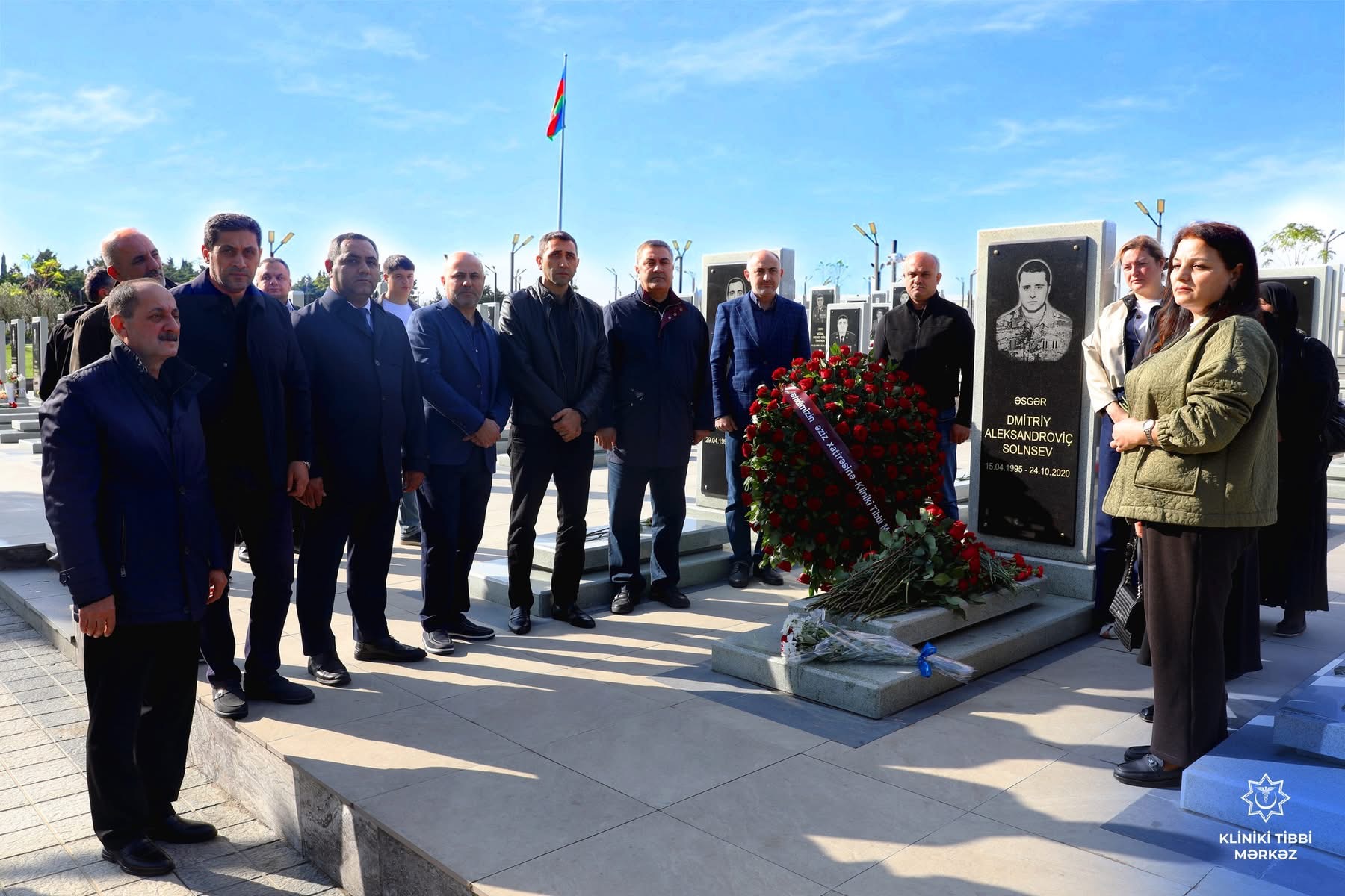 Vətən müharibəsi şəhidinin məzarı ziyarət olunub