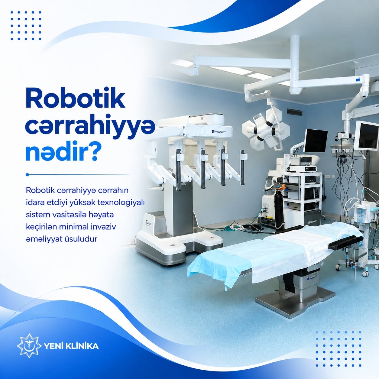 Müasir cərrahiyyənin imkanları peşəkar komanda ilə Yeni Klinikada bir araya gəlir  